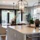 Modern kitchen interior with large glass sliding doors enhancing natural light for Ontario, CA window replacement