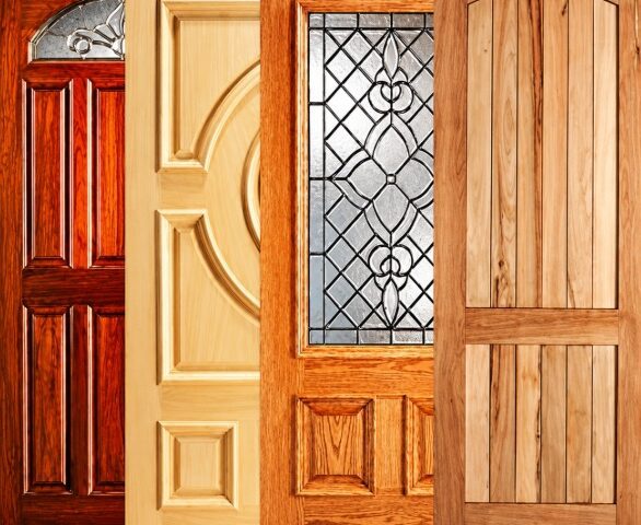 Assorted entry door styles for Corona, CA window replacement and home renovation